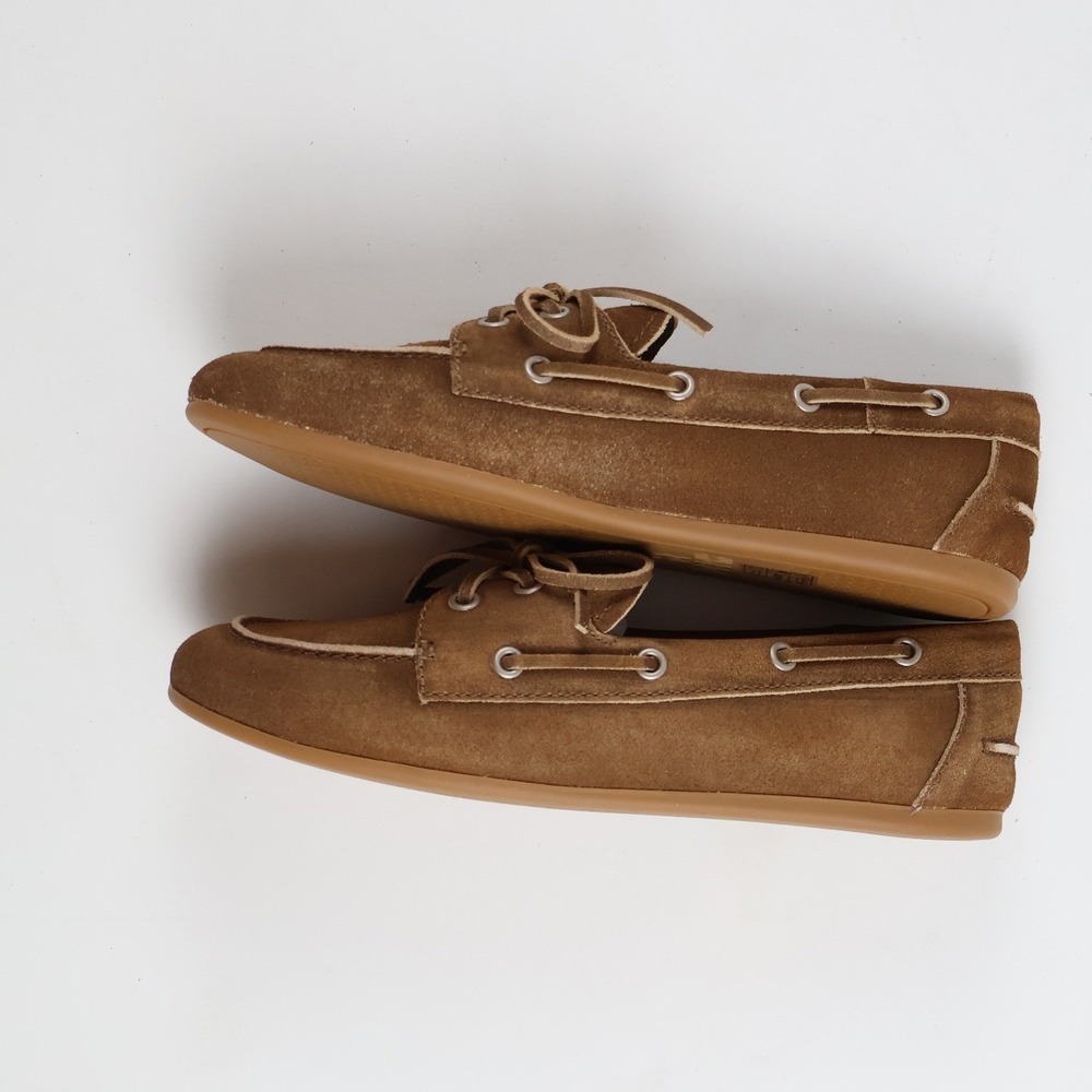 Free People Jeffrey Campbell Boat Shoes Boast Sand Suede 9 Leather New MSRP 158 - Picture 5 of 8